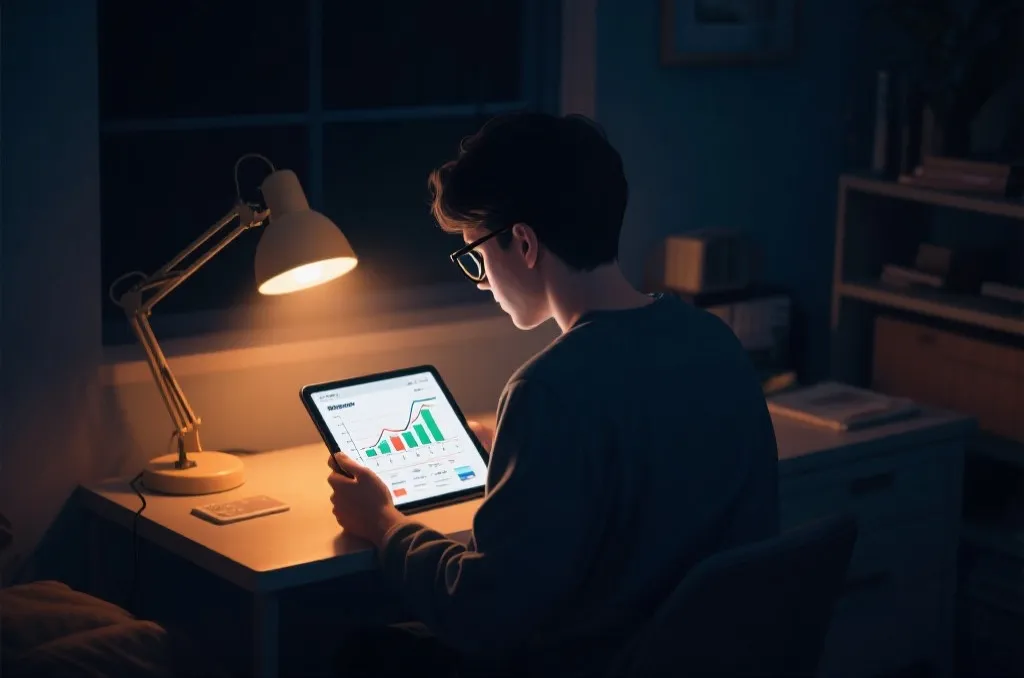 熬夜看球如何护眼？V体育App夜间模式与护眼设置技巧